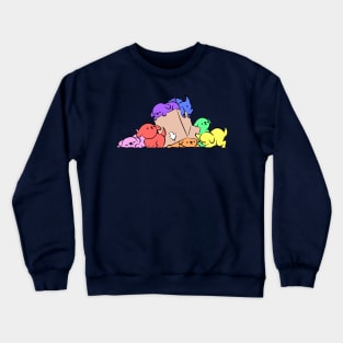 Rainbow Pups Crewneck Sweatshirt